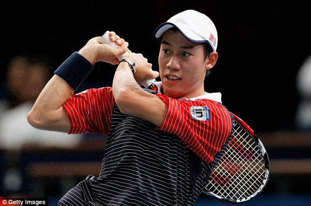 Kei Nishikori, tay vợt châu Á đầu tiên giành quyền tham dự ATP World Tour Finals.