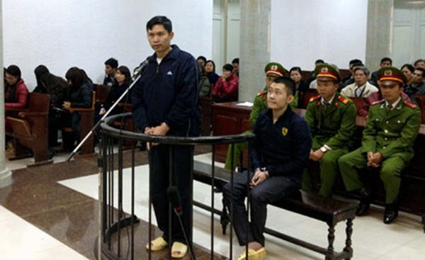 Bị cáo Nguyễn Mạnh Tường tại phiên tòa xét xử sơ thẩm. (Ảnh: Dân trí)