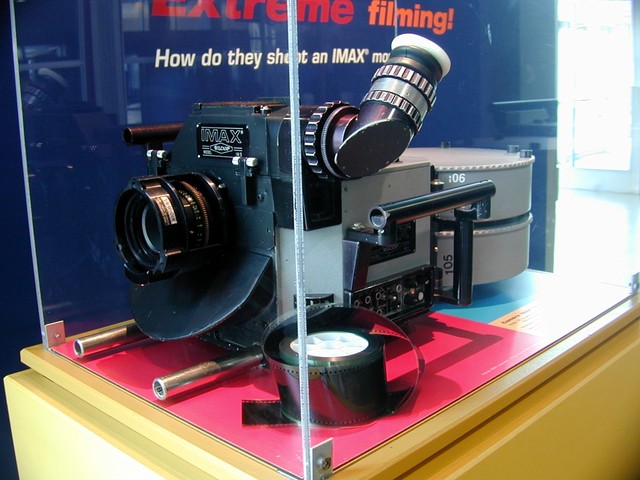 Một chiếc máy quay IMAX cổ