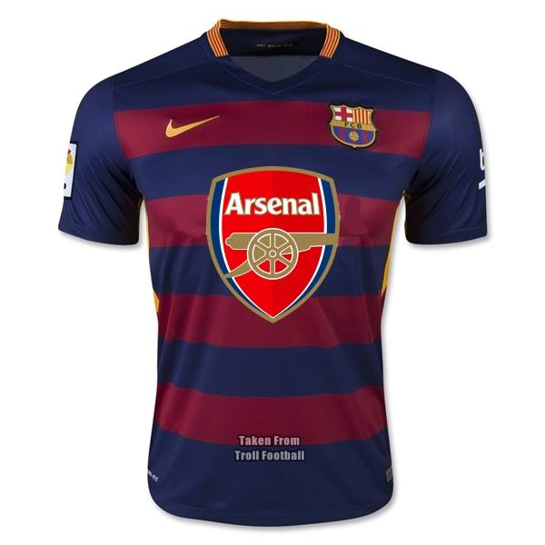 Đội bóng thưỡng xuyên xếp hạng 4 - Arsenal sắp trở thành nhà tài trợ trên áo đấu của Barcelona