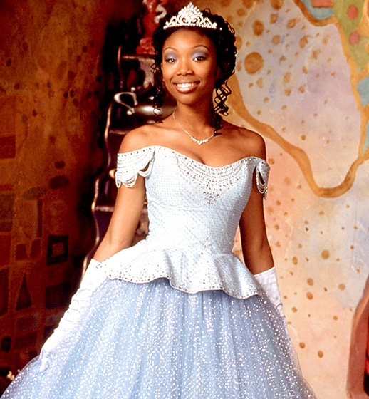 Năm 1997, ngôi sao nhạc R&B Brandy đã lấn sân sang lĩnh vực điện ảnh và thể hiện vai chính trong bộ phim Rodgers Hammersteins Cinderella. Phim có sự tham gia của nữ danh ca Whitney Houston, Bernadette Peters, Whoopi Goldberg và Victor Garber