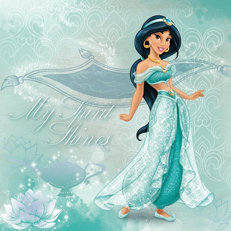 Chiếc váy gợi nhớ tới nàng Jasmine trong “Aladdin”.