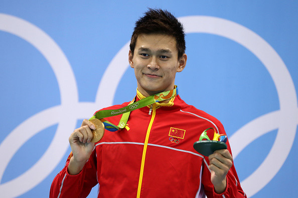 9- Sun Yang (Bơi 200m tự do nam - Trung Quốc).