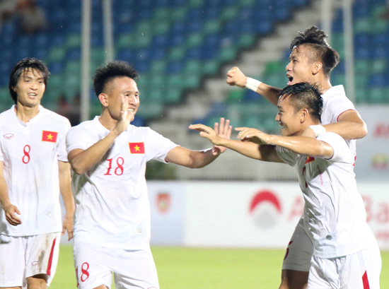 
ĐT Việt Nam đã có cữ dượt thành công trước AFF Cup 2016 (Ảnh: VFF)

