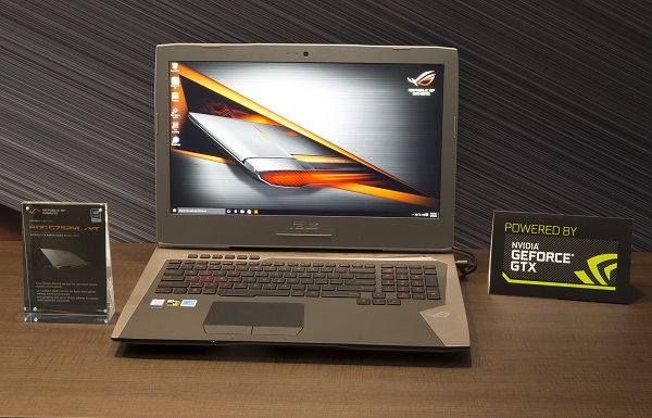 Laptop ROG G752 với cấu hình siêu khủng