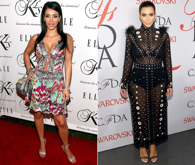 
Cách đây 10 năm, ít ai biết đến cái tên Kim Kardashian. Còn giờ đây, Kim Kardashian hay Kim siêu vòng 3 xuất hiện liên tục và dày đặc trên các trang báo. Mức độ nổi tiếng của cô nàng này tăng lên đến mức chóng mặt sau khi kết hôn cùng rapper Kanye West.
