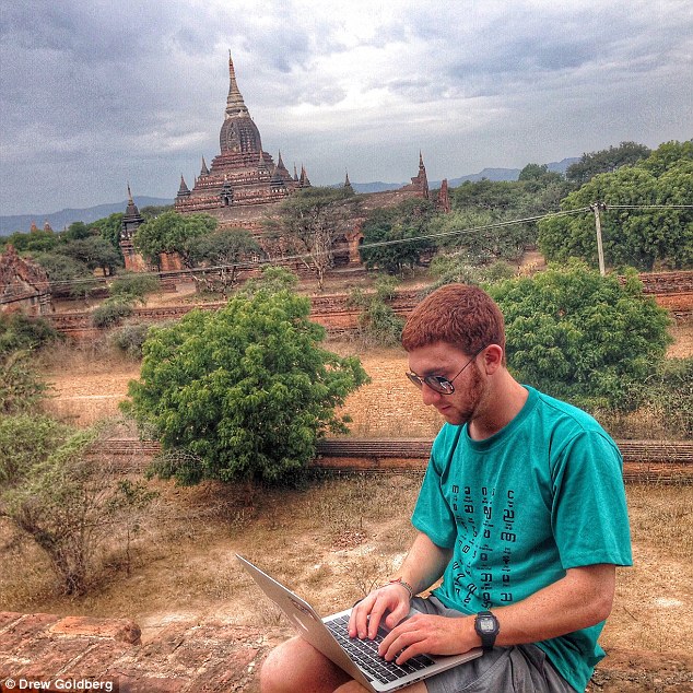 Anh cho biết, Myanmar là một trong những nơi có đường truyền internet chậm nhất