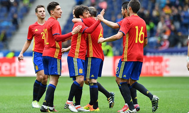 
Tây Ban Nha đến EURO 2016 với nhiệm vụ bảo vệ ngôi vô địch. Ảnh: UEFA
