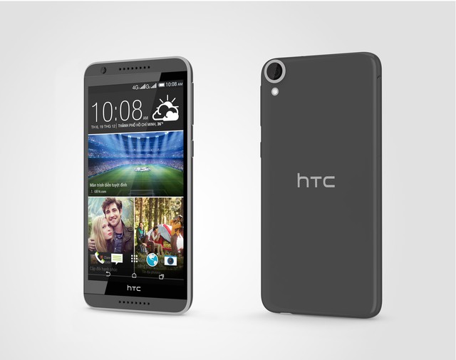 HTC Desire 820s màu Xám viền xám nhạt