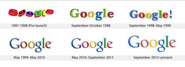 Logo của Google đã không còn tinh nghịch và trông ngày càng hiện đại hơn