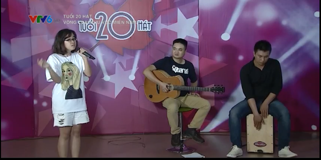 
Nguyễn Tú Phương - thí sinh được chọn sau cùng nhưng gây nhiều bất ngờ cho Ban giám khảo bởi cách hát hồn nhiên, trong trẻo.
