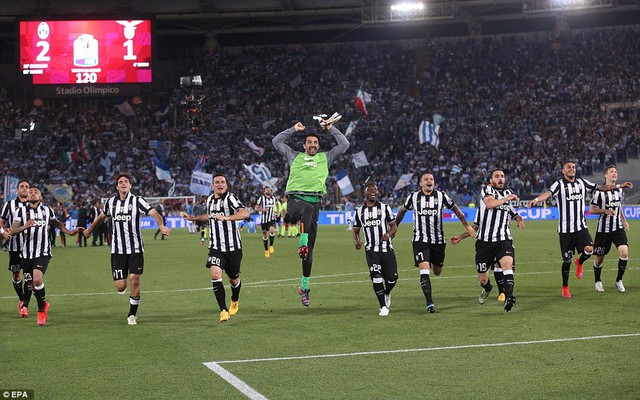 Juventus có bước chạy đà hoàn hảo cho trận chung kết Champions League