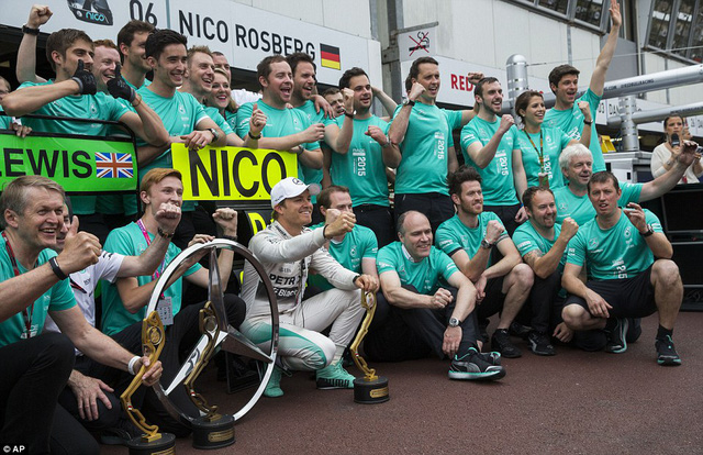 Nico Rosberg  có chức vô địch thứ 2 liên tiếp