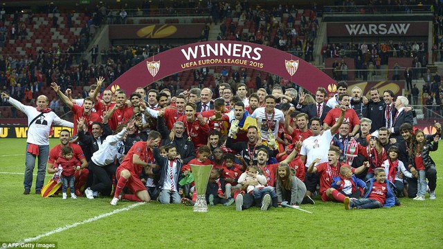 Sevilla đi vào lịch sử Europa League với chức vô địch lần thứ 4