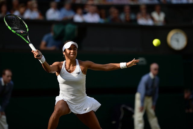 Watson đã có một trong những trận đấu hay nhất trong sự nghiệp của mình khi đối đầu với tay vợt số 1 thế giới Serena Williams tại vòng 3 Wimbledon