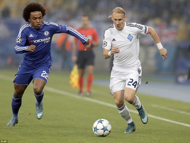 
Dynamo Kiev đã gây ra cho các cầu thủ Mourinho không ít khó khăn ở trận lượt đi
