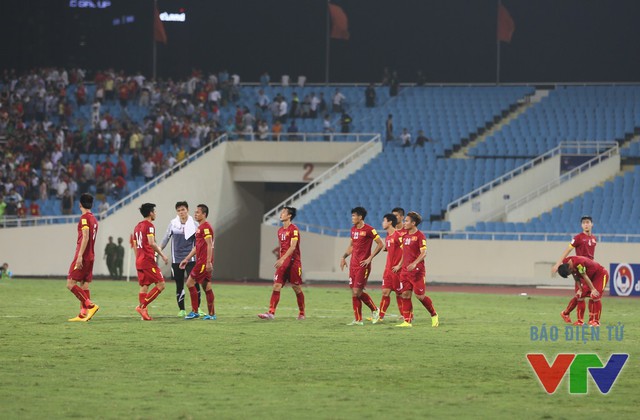 
Trận hòa tiếc nuối này khiến các tuyển thủ Việt Nam vô cùng thất vọng
