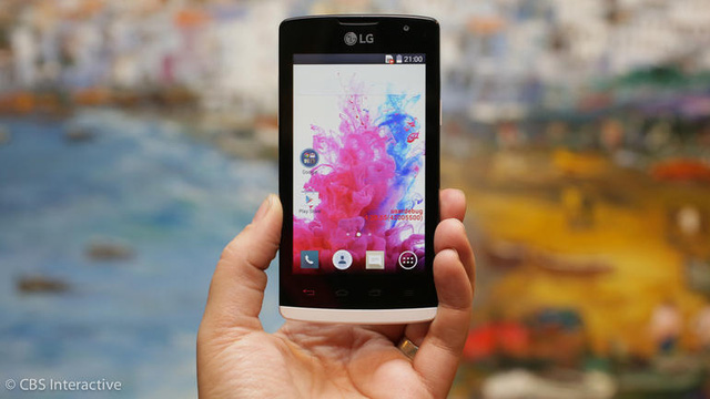 LG Joy được trang bị màn hình cảm ứng điện dung với kích thước 4 inch