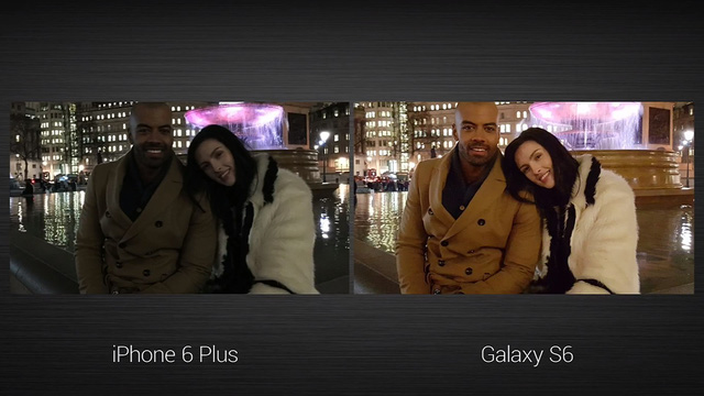 Samsung so sánh ảnh chụp bởi Galaxy S6 và iPhone 6 Plus