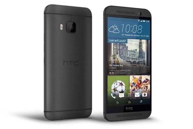 HTC One M9 phiên bản màu xám viền đen