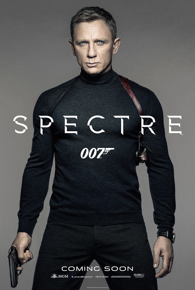 Poster phần mới của loạt phim về James Bond