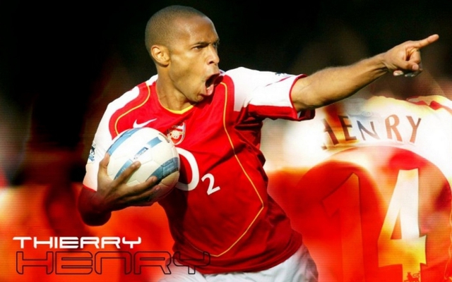 Thierry Henry là huyền thoại của Arsenal với 226 bàn thắng