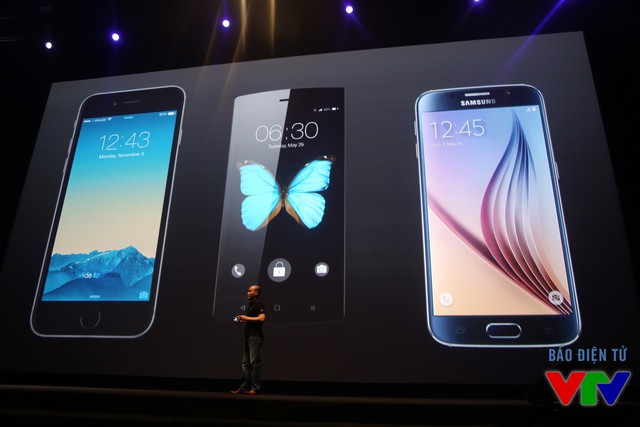 BPhone đọ dáng cùng iPhone 6 Plus và Galaxy S6