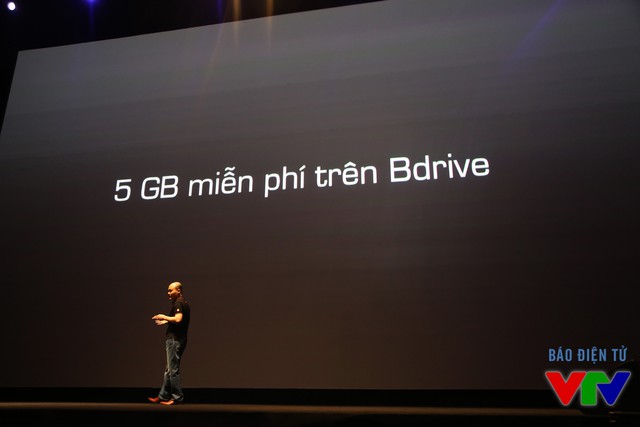 Người dùng được tặng 5 GB lưu trữ miễn phí trên Bdrive