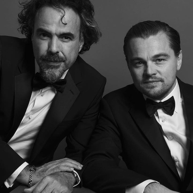 
Đạo diễn Alejandro Iñarritu và tài tử Leonardo DiCaprio
