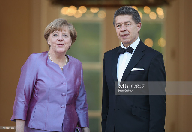 
Bà Angela Merkel và chồng Joachim Sauer

