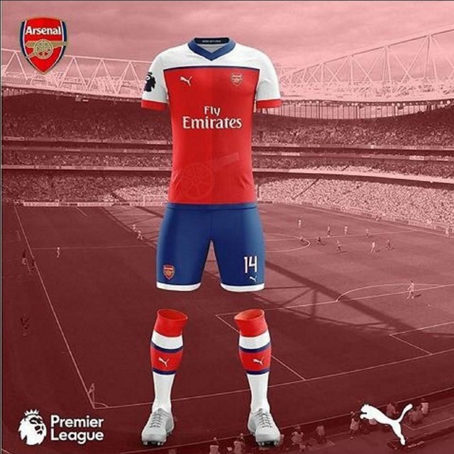 
Arsenal sẽ có mẫu trang phục khác lạ nhất kể từ khi chuyển tới Emirates
