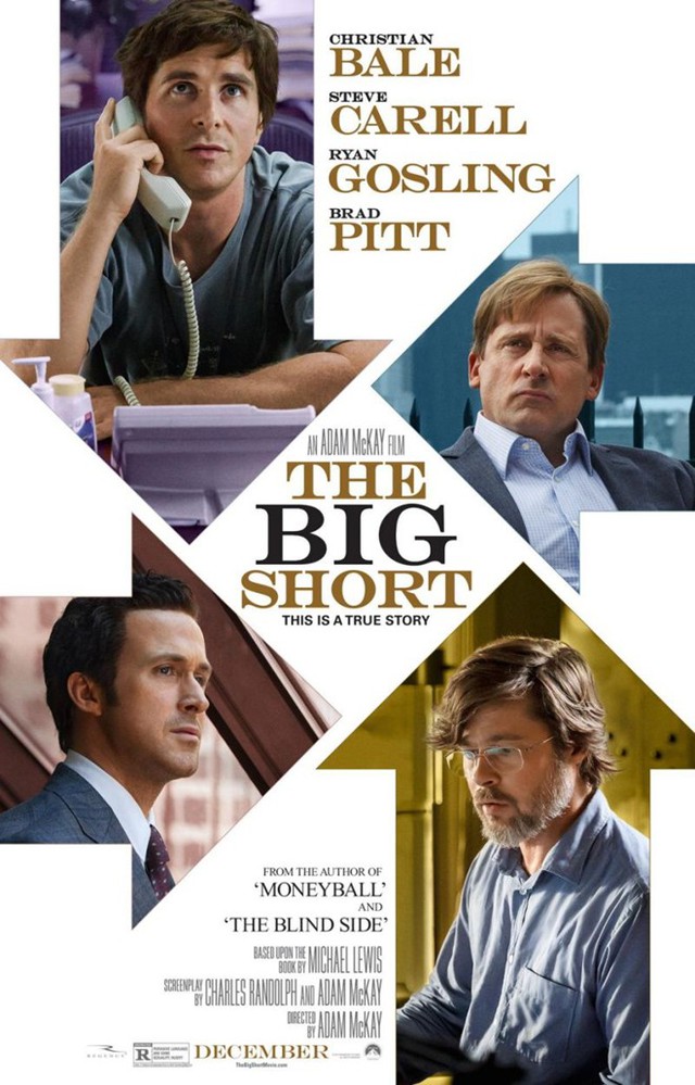The Big Short trở thành ứng cử viên số một cho Oscar 2016 sau khi bất ngờ thắng giải của Hiệp hội Sản xuất phim nước Mỹ (PGA). Ảnh: Paramount