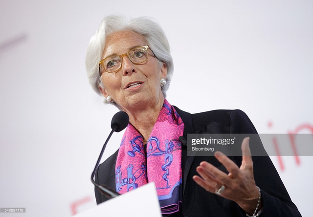 
Giám đốc điều hành của Quỹ Tiền tệ Quốc tế (IMF) Christine Lagarde
