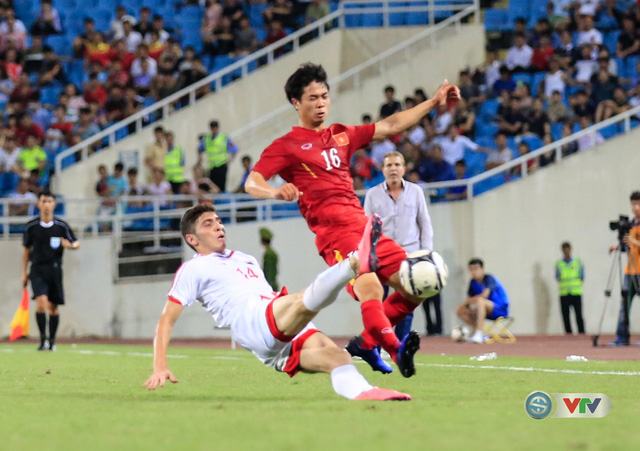 
Công Phượng gặp chấn thương từ trận thắng 2-0 của ĐT Việt Nam trước ĐT Syria hôm 31/5.
