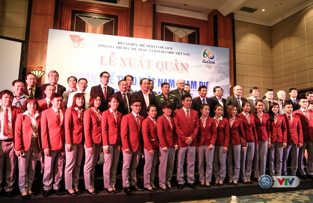
Đoàn Thể thao Việt Nam quyết tâm cố gắng có huy chương tại Olympic Rio 2016. 
