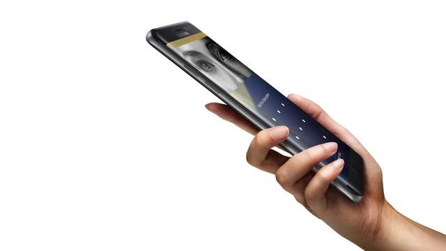 Galaxy Note 7 hỗ trợ bảo mật bằng công nghệ quét mống mắt
