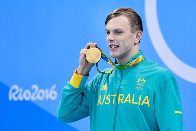 VĐV Kyle Chalmers (Bơi 100m tự do nam - Australia).
