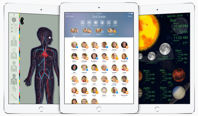 iOS 9.3 biến iPad trở thành công cụ đắc lực trong giảng dạy