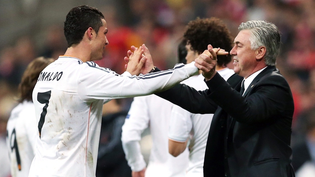 
Ronaldo luôn là sự lựa chọn số 1 của HLV Ancelotti cũng như các HLV khác của Real Madrid
