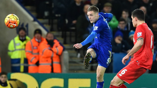 
Vardy vốn là một cầu thủ nghiệp dư thì nay đang dẫn đầu vua phá lưới EPL.
