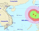 Siêu bão Koppo có thể vào Biển Đông