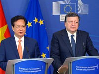 Tuyên bố chung Việt Nam-EU về định hướng kết thúc đàm phán FTA