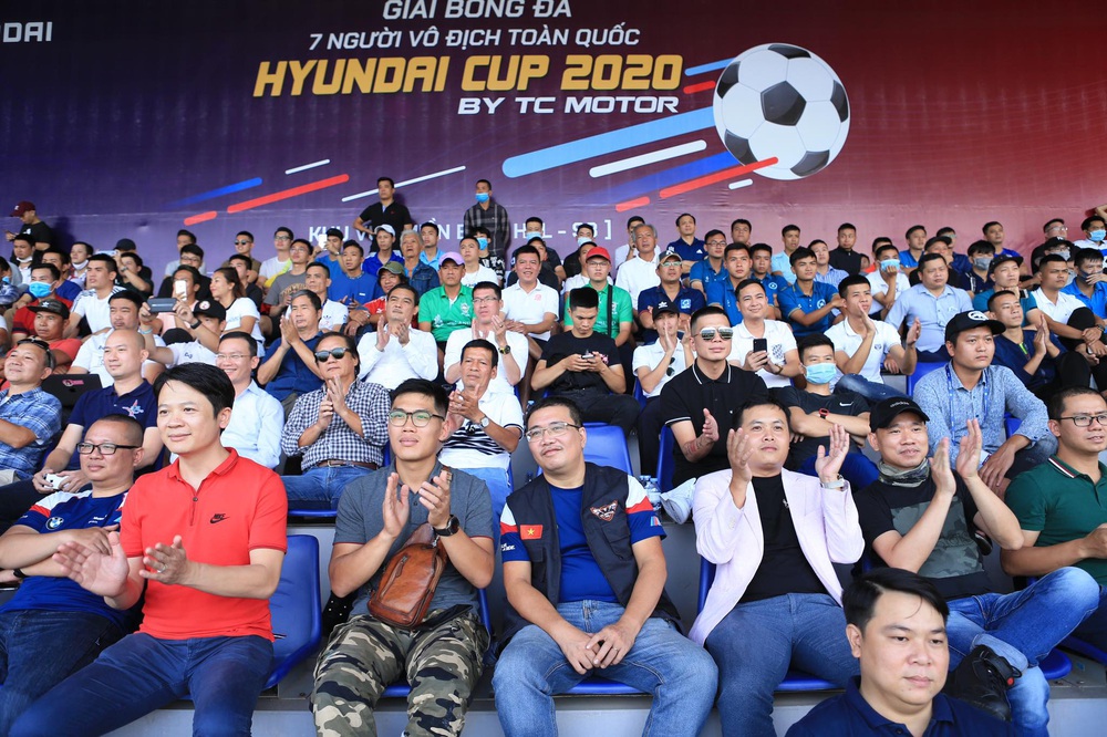 Hứng khởi ngày khai mạc Giải bóng đá 7 người Vô địch Toàn quốc 2020 - khu vực miền Bắc - Ảnh 14.