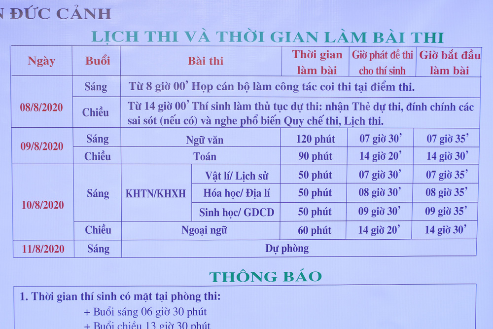 Cùng với cả nước, Thái Bình đảm bảo an toàn kép ở kỳ thi tốt nghiệp THPT 2020 - Ảnh 9.
