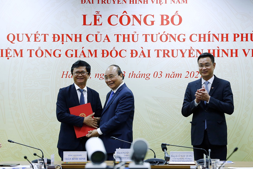 Thủ tướng Nguyễn Xuân Phúc trao quyết định bổ nhiệm Tổng Giám đốc Đài Truyền hình Việt Nam - Ảnh 2.