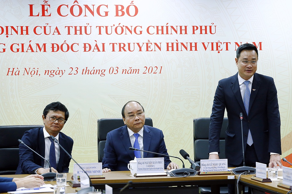 Thủ tướng Nguyễn Xuân Phúc trao quyết định bổ nhiệm Tổng Giám đốc Đài Truyền hình Việt Nam - Ảnh 6.