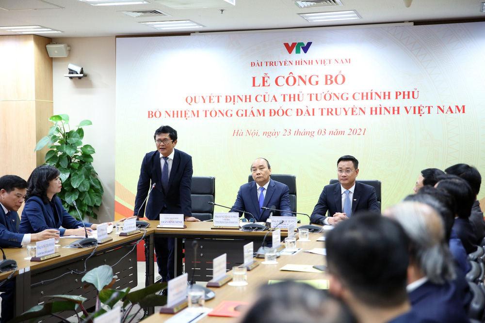 Thủ tướng Nguyễn Xuân Phúc trao quyết định bổ nhiệm Tổng Giám đốc Đài Truyền hình Việt Nam - Ảnh 7.