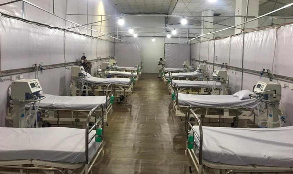 Bên trong Bệnh viện dã chiến điều trị COVID-19 đa tầng tại TP Hồ Chí Minh - Ảnh 4.