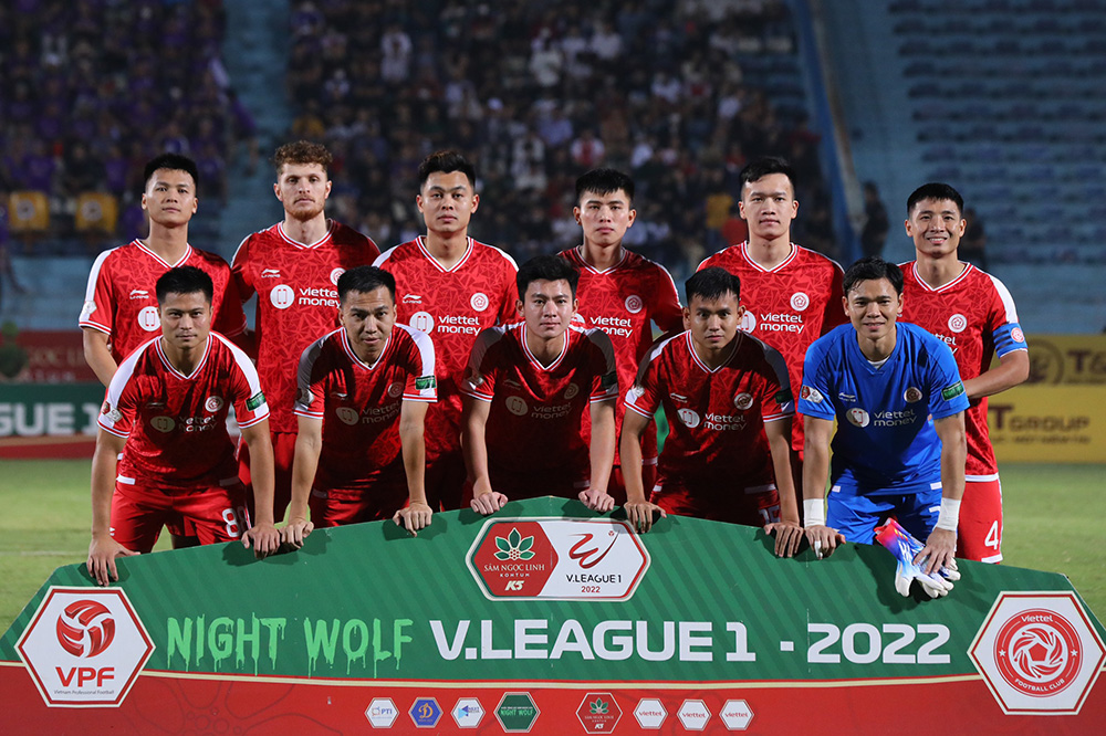 Ảnh: Thắng tối thiểu CLB Viettel, Hà Nội FC chạm tay vào chức vô địch V.League 2022   - Ảnh 3.