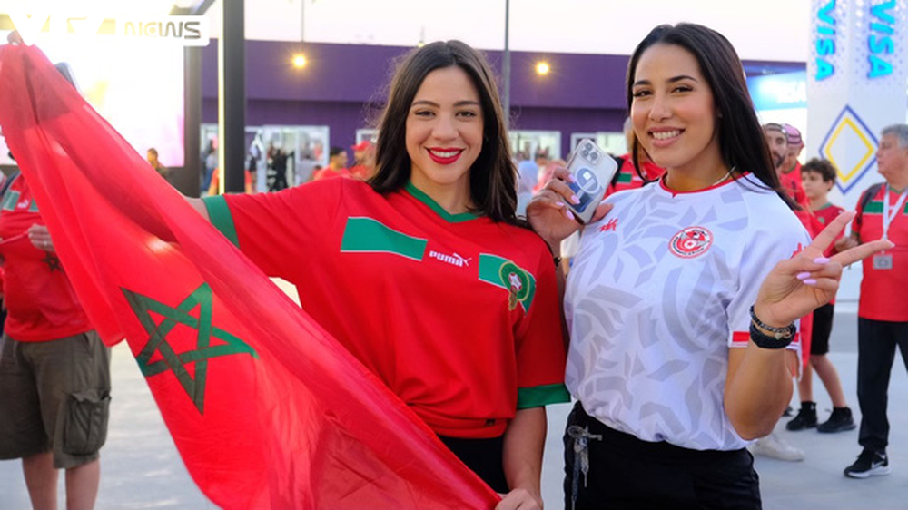 Nhan sắc cực phẩm của fan nữ Morocco tại World Cup 2022 - Ảnh 2.
